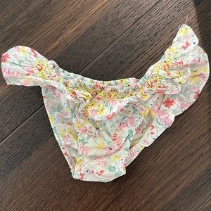 Bonpoint - Hand-embroidered smocked swimsuit